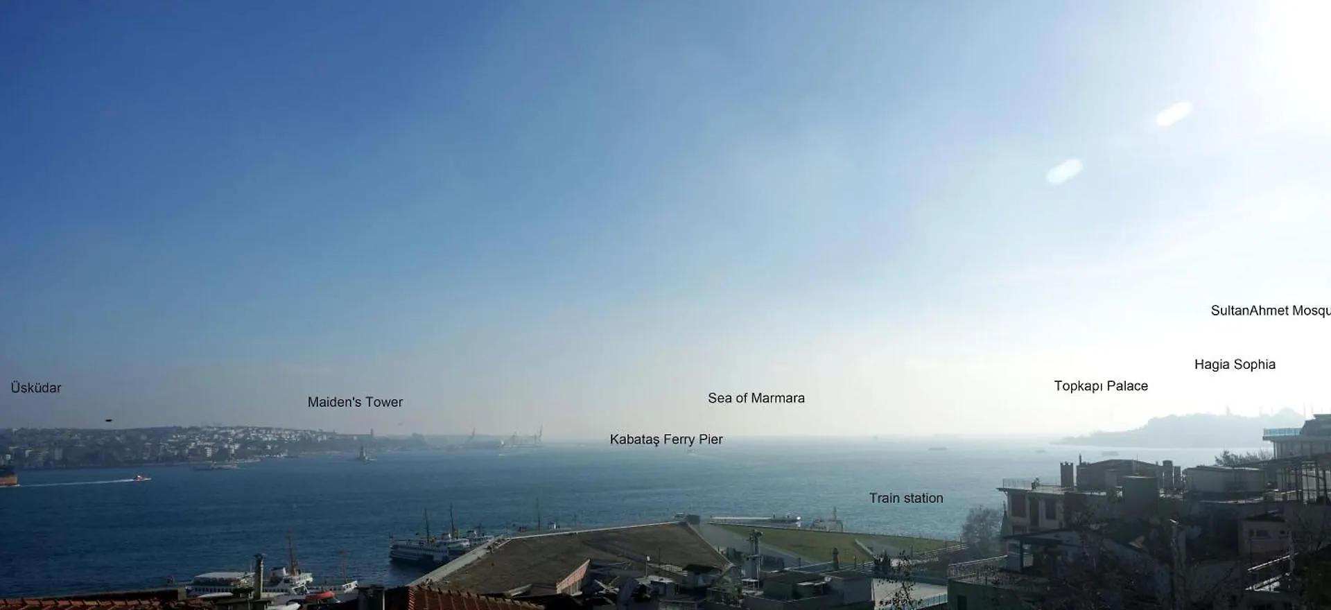 Bosphorus View-Airport Shutle-High Speed Wifi-Private Parking Apartment Istanbul